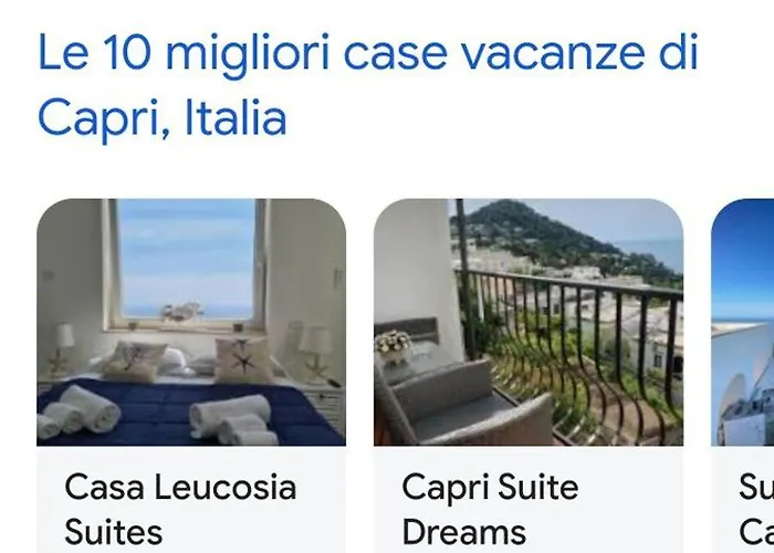 別荘 Casa Leucosia カプリ